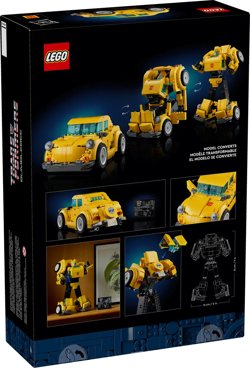 LEGO Icons Transformers Bumblebee (10338)