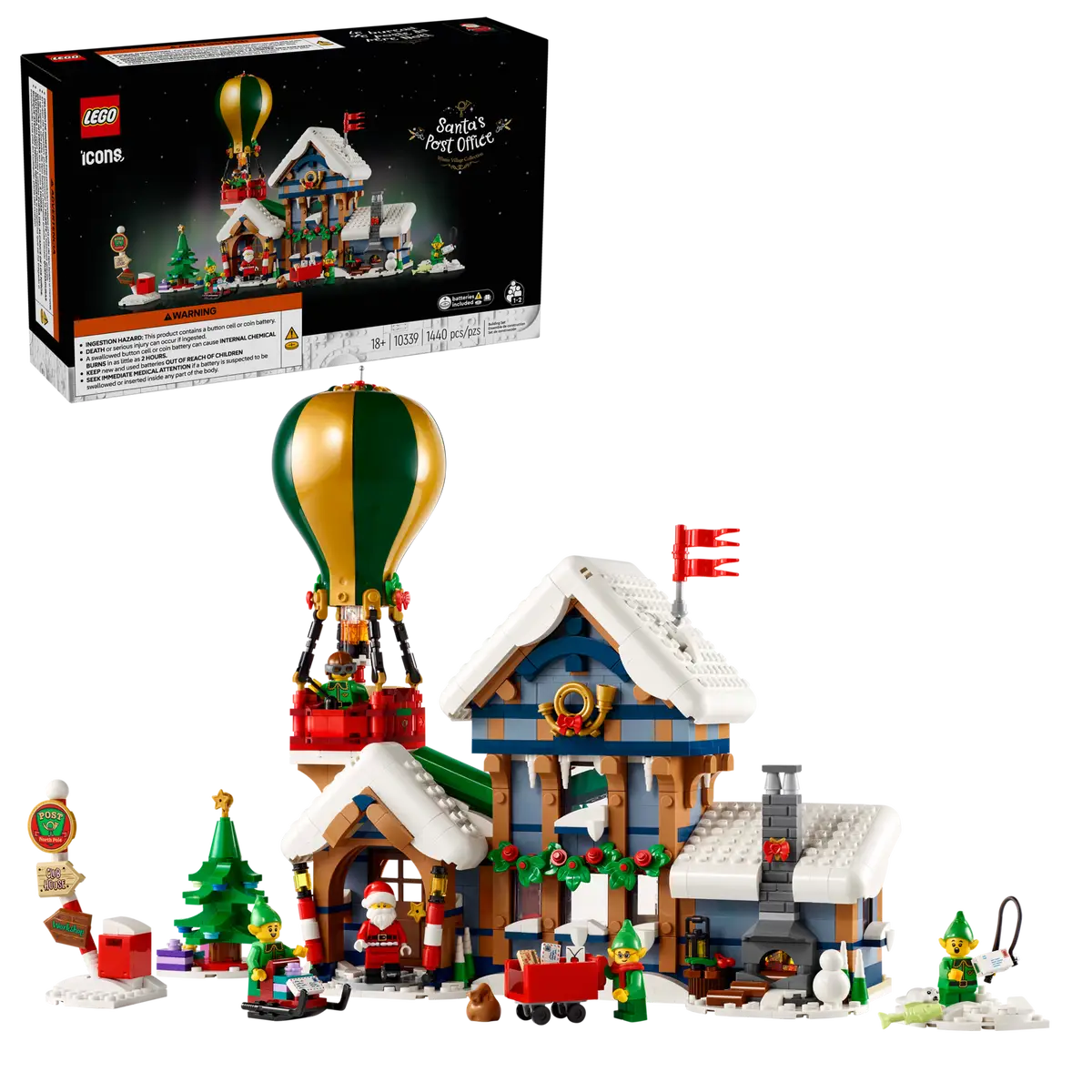 LEGO Icons Postamt des Weihnachtsmanns (10339)
