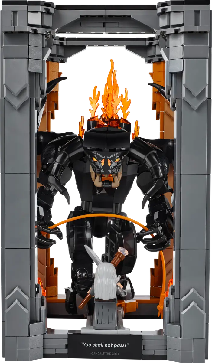 LEGO Icons The Lord of the Rings: Balrog Book Nook (10367)