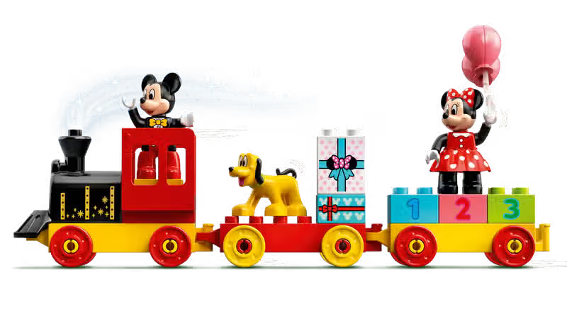 LEGO DUPLO │ Le train d'anniversaire Disney Mickey et Minnie (10941)