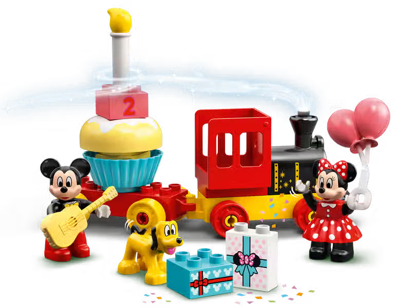 LEGO DUPLO │ Le train d'anniversaire Disney Mickey et Minnie (10941)
