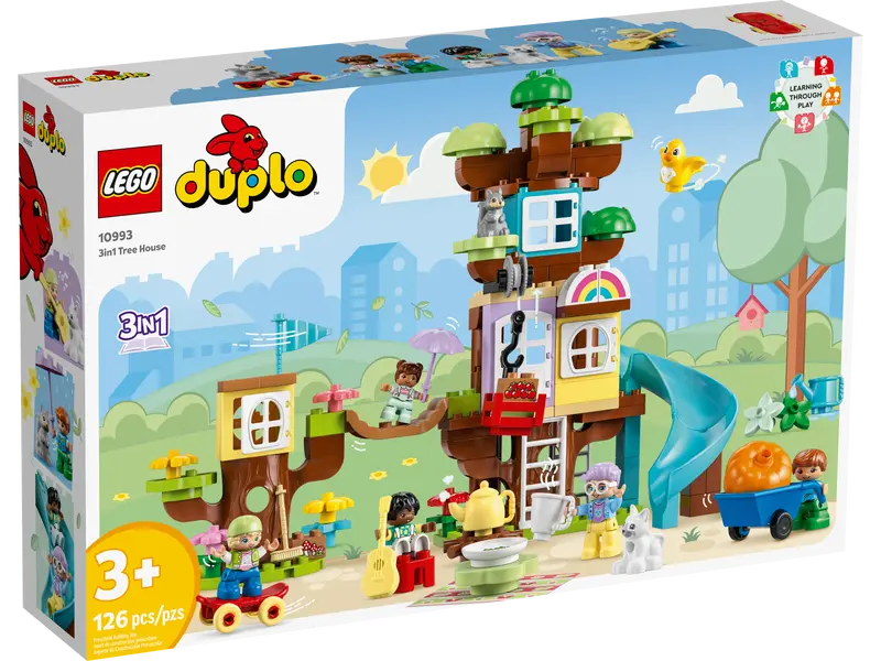 LEGO DUPLO La cabane dans les arbres 3 en 1