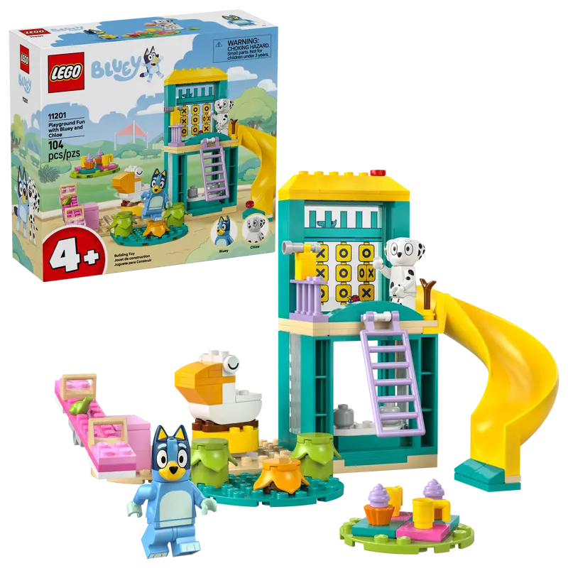 LEGO Bluey, Chloé et le terrain de jeu amusant