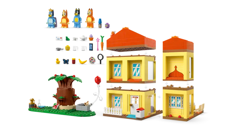 LEGO Bluey et sa maison familiale