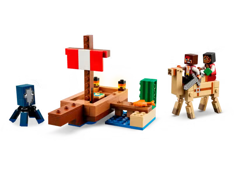 LEGO Minecraft Viaggio sulla nave pirata (21259)