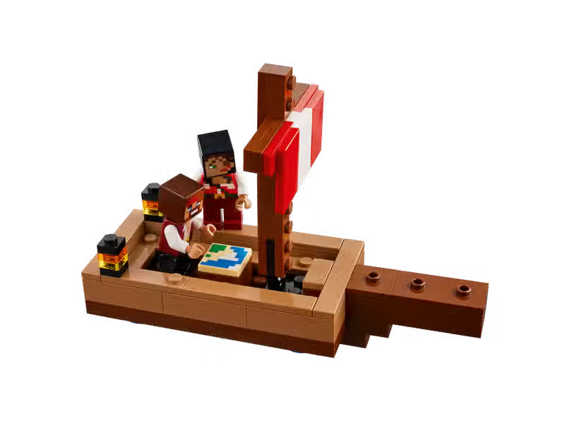 LEGO Minecraft Viaggio sulla nave pirata (21259)