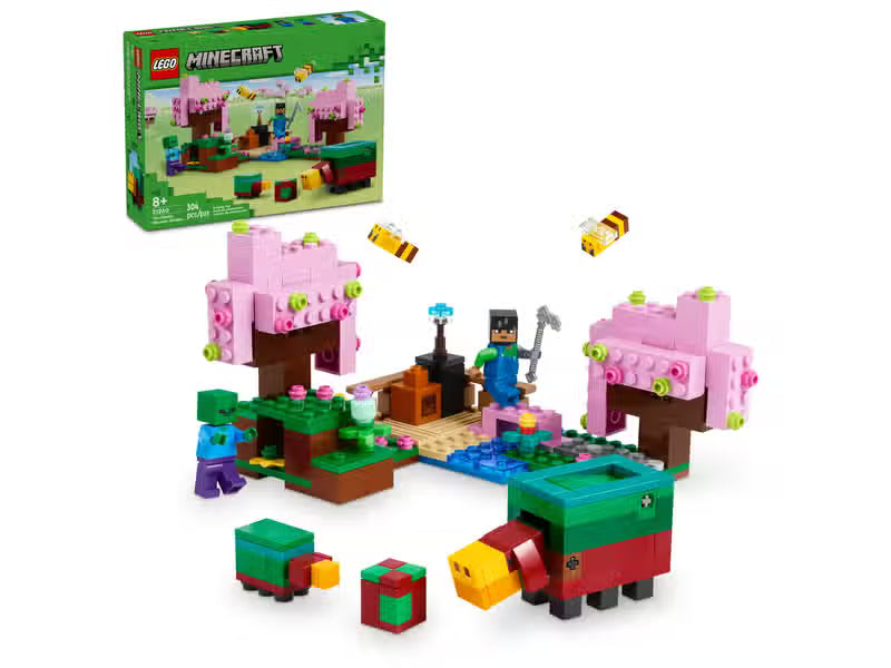LEGO Minecraft Giardino dei Ciliegi in Fiore (21260)