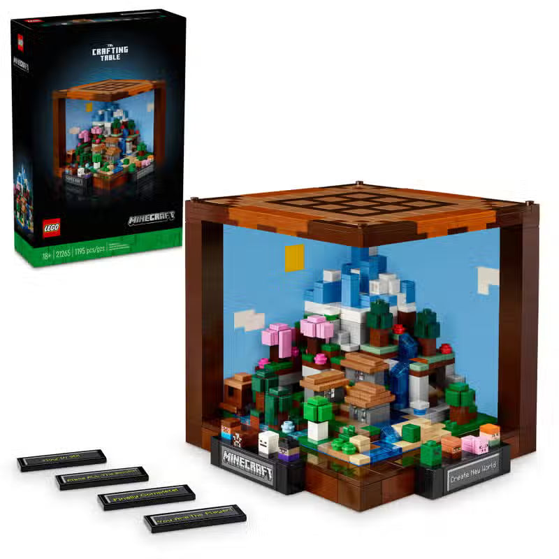 Tavolo da lavoro LEGO Minecraft (21265)