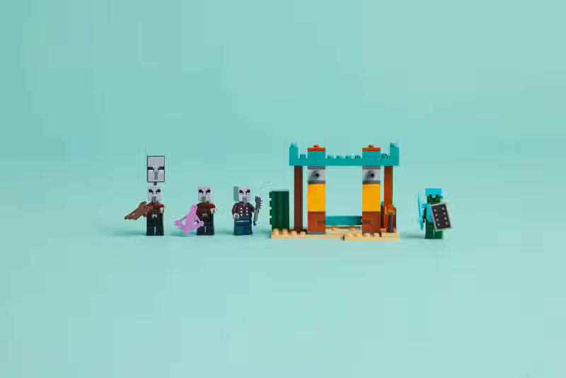 LEGO Minecraft Raid nell'avamposto nel deserto (21267)