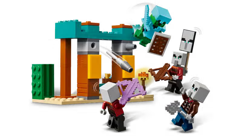 LEGO Minecraft Raid nell'avamposto nel deserto (21267)