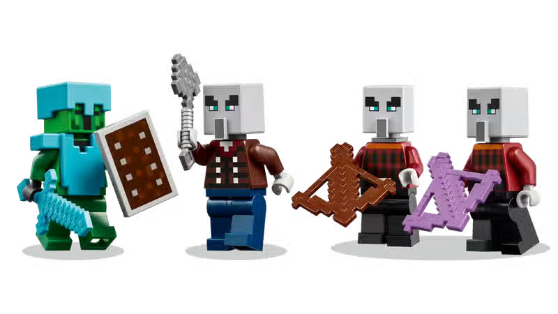 LEGO Minecraft Raid nell'avamposto nel deserto (21267)