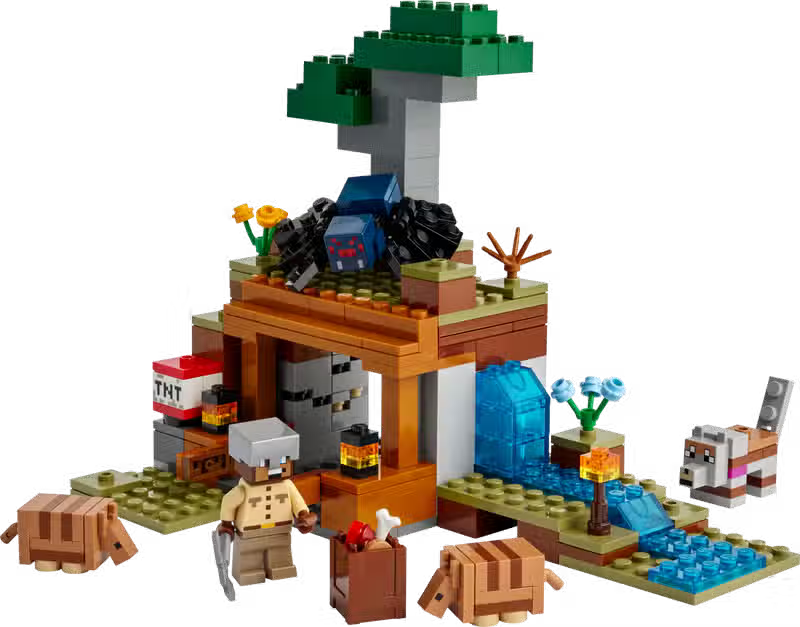 LEGO Minecraft L'Avventura nella Miniera e nell'Armadillo (21269)