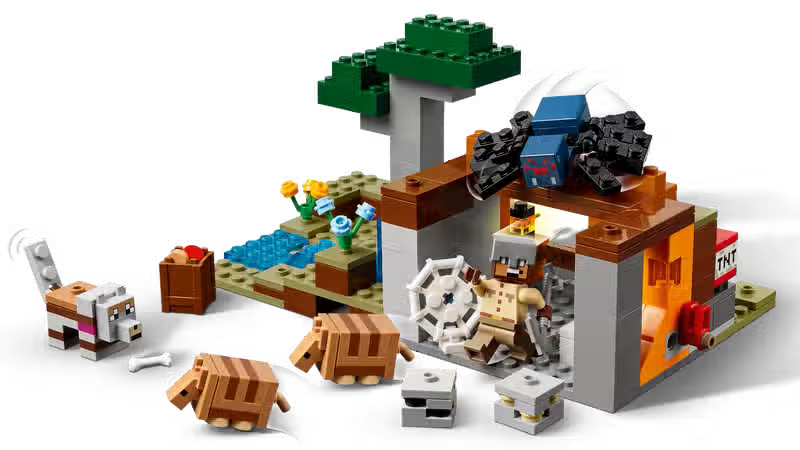 LEGO Minecraft L'Avventura nella Miniera e nell'Armadillo (21269)