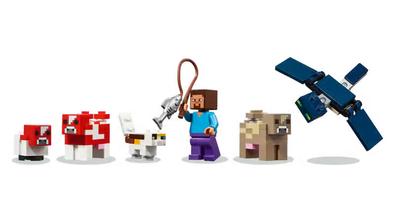 LEGO Minecraft La Casa del Mushroom (21270)