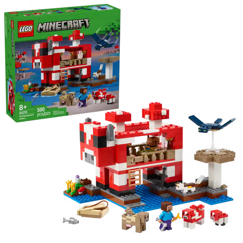 LEGO Minecraft La Casa del Mushroom (21270)