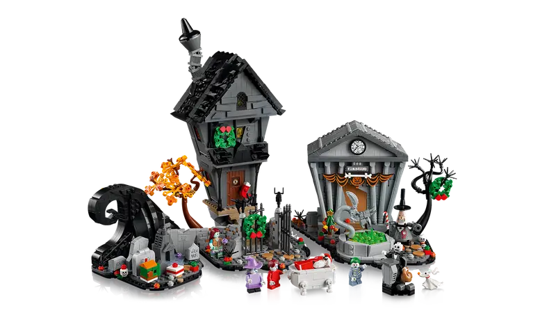 LEGO Ideas Disney Tim Burton’s The Nightmare Before Christmas Diorama (21351)