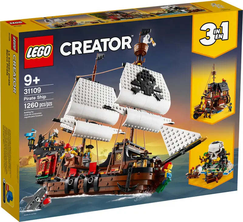LEGO Creator 3-in-1 Pirate Ship (31109)