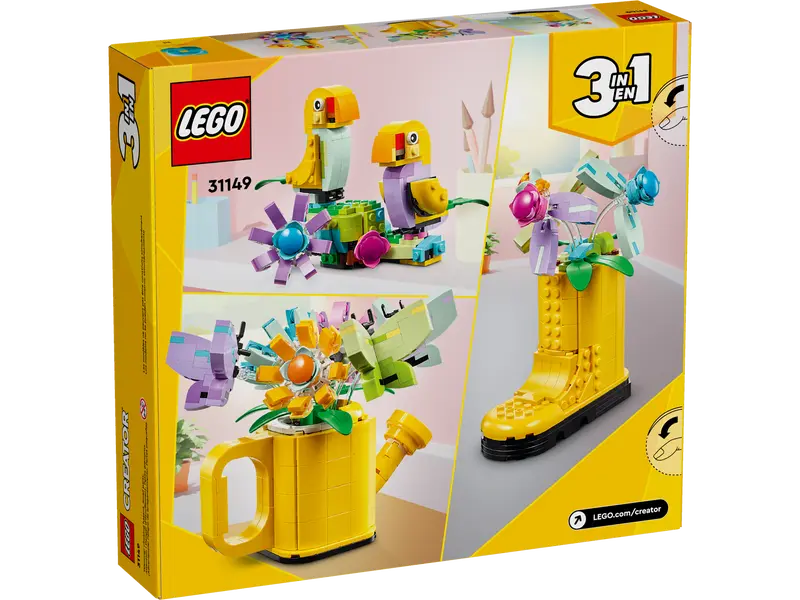 LEGO Creator 3-in-1 Flowers in Watering Can (31149)