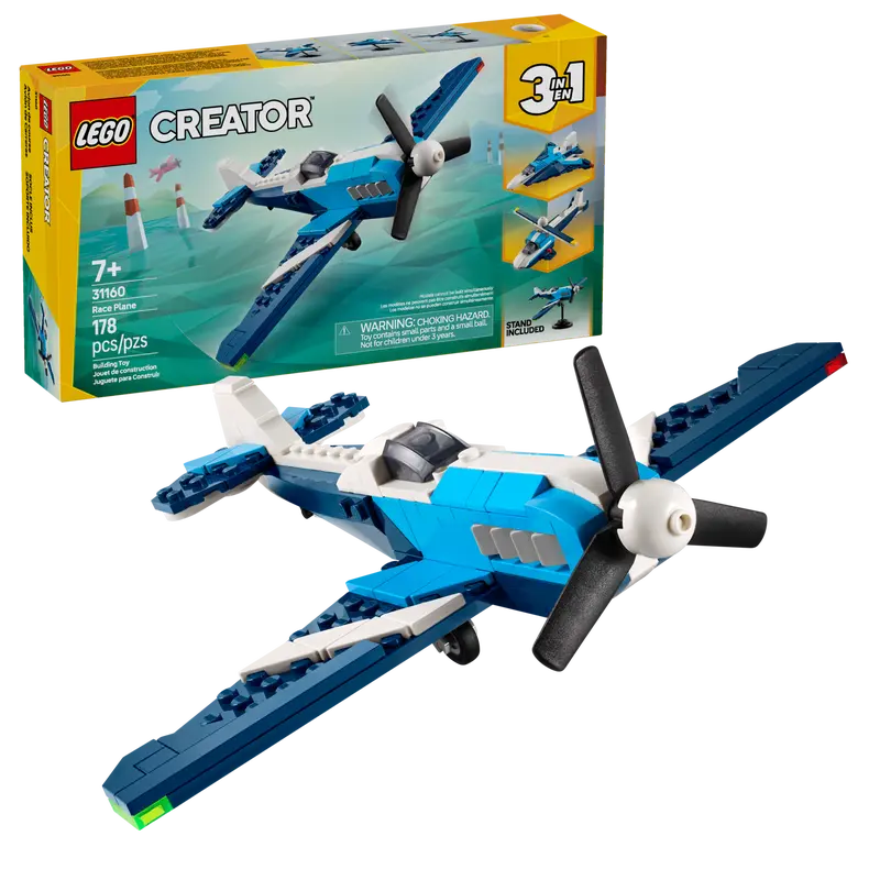 LEGO Creator 3-in-1 Race Plane (31160)