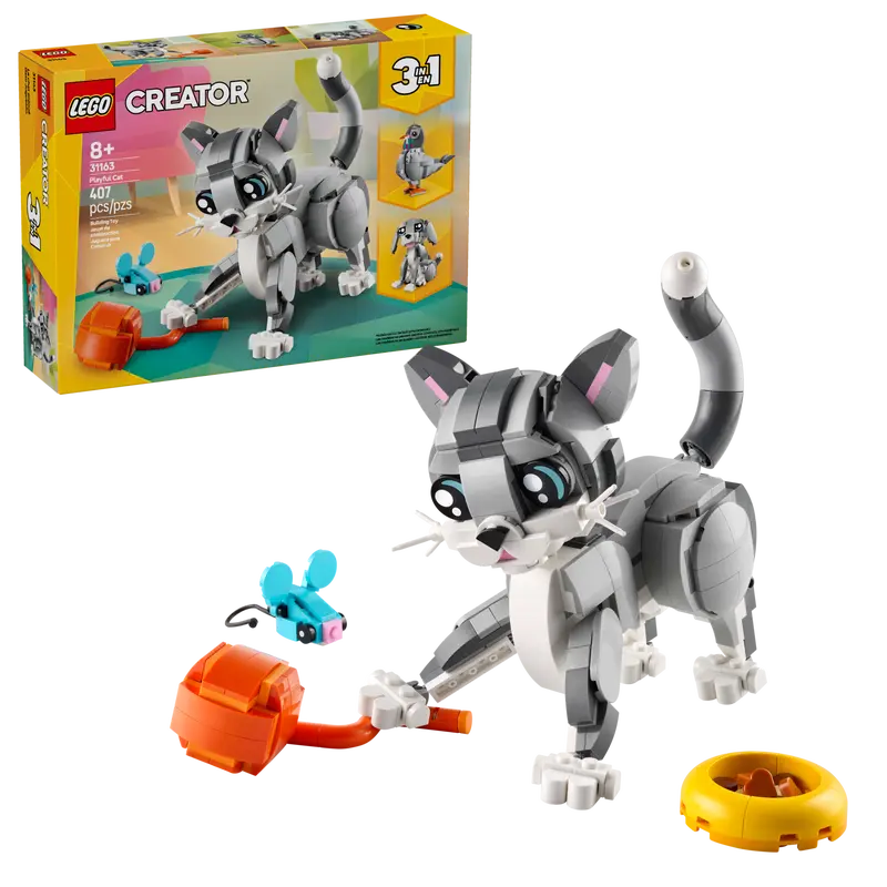 LEGO Creator Playful Cat 3-in-1 (31163)