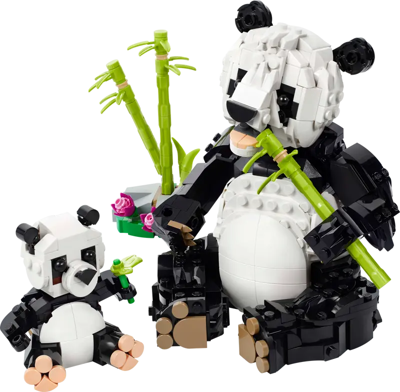 LEGO Creator 3-in-1 Wild Animals Panda Family (31165)