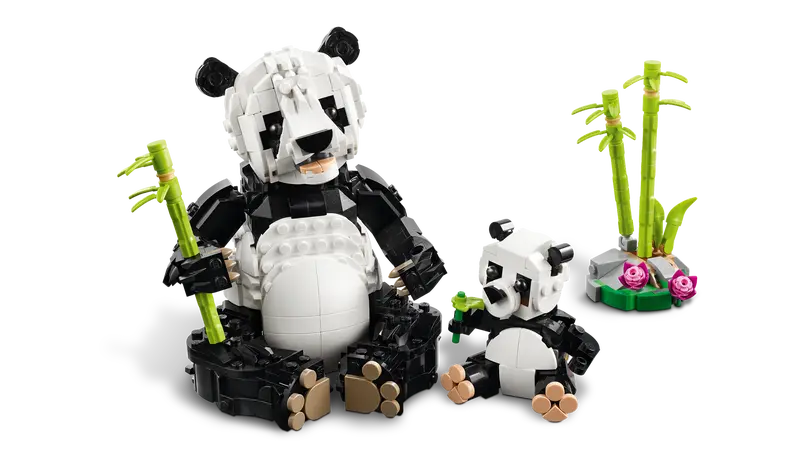 LEGO Creator 3-in-1 Wild Animals Panda Family (31165)
