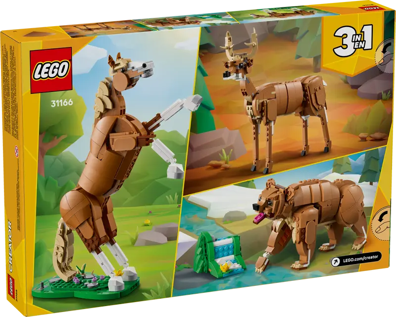 LEGO Creator 3in1 Cavallo Maestoso (31166)
