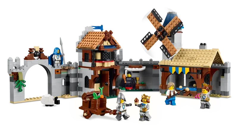 LEGO Creator 3in1 Medieval Castle and Knights on Horses (31168)