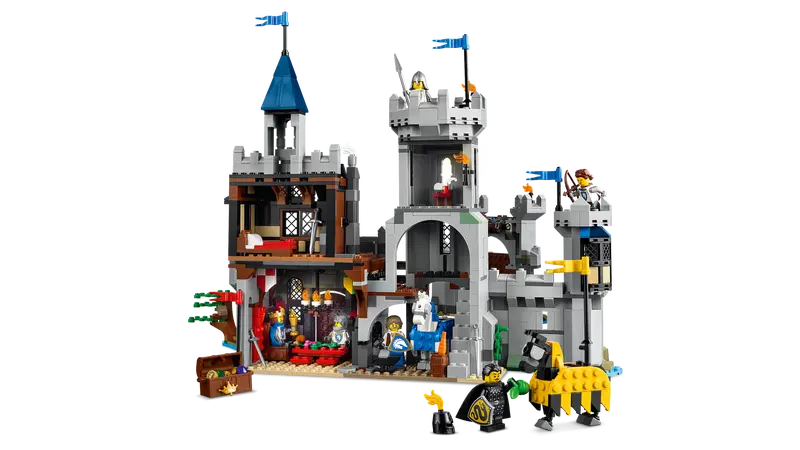 LEGO Creator 3in1 Medieval Castle and Knights on Horses (31168)