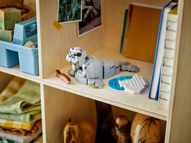 LEGO Creator 3-en-1 Wild Animals Majestueux rhinocéros avec des oiseaux (31171)