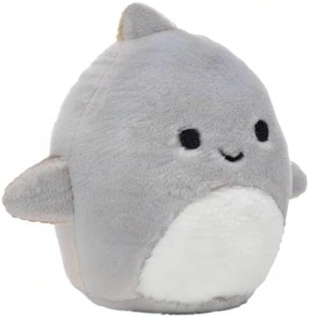 Squishmallows Micromallows Sealife Squad, Six 2” Sea Animals, Irresistebly soft Colorful Plush, Mini Shark, Otter, and Seahorse