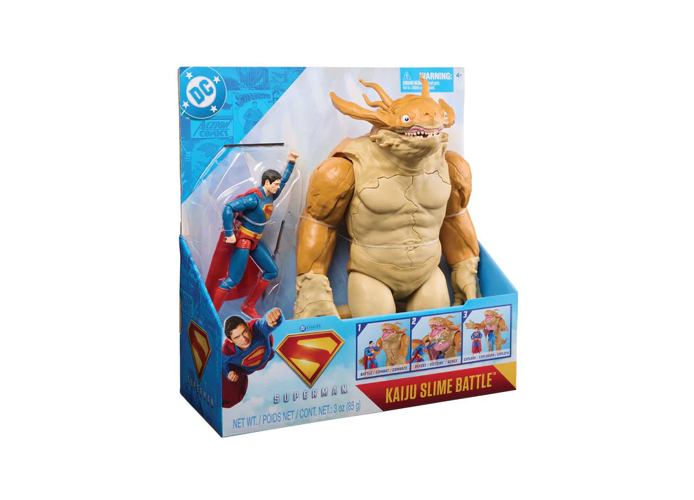 DC Comics Superman Vs. Kaiju 6-Inch Action Figure - Slime Battle Toy