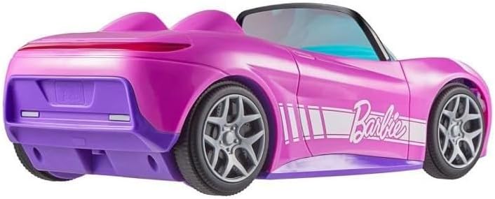Hot Wheels Barbie RC Cabriolet | Voiture télécommandée pour poupées Barbie | 3 ans et plus