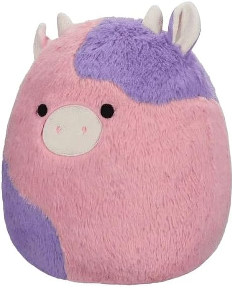 Squishmallows Fuzz-A-Mallows Patty Cow