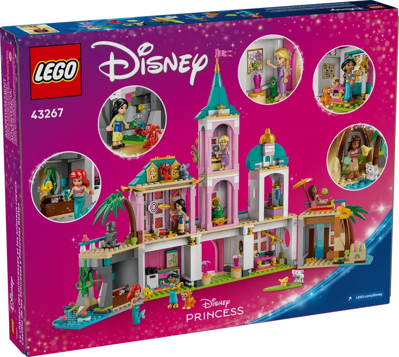 LEGO Disney Princess Castello e Palazzo degli animali reali (43267)