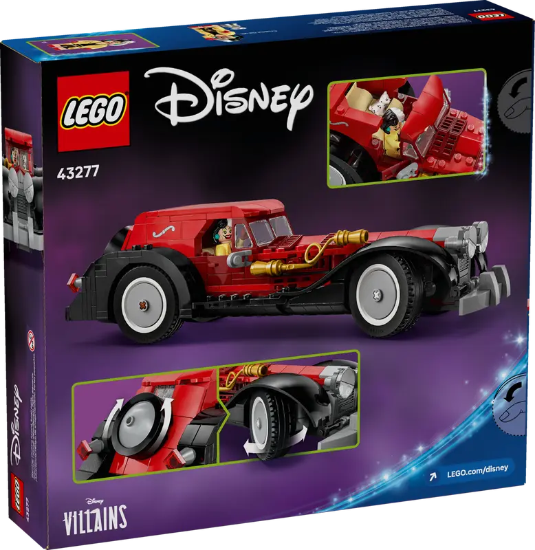 LEGO Disney Cruella De Vil and Her Car (43277)
