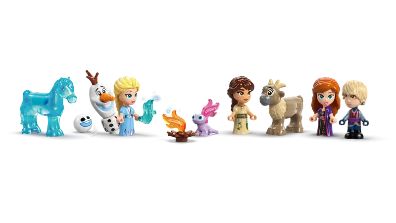 LEGO Disney Frozen Mini Castello di Arendelle e Palazzo di Ghiaccio di Elsa (43278)