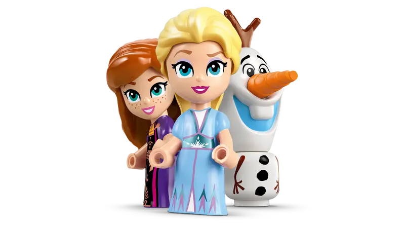 LEGO Disney Frozen Mini Castello di Arendelle e Palazzo di Ghiaccio di Elsa (43278)