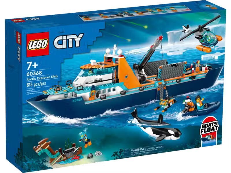 LEGO City Arktisforscherschiff (60368)