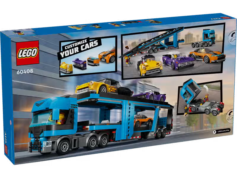 LEGO City Autotransporter und Sportwagen (60408)