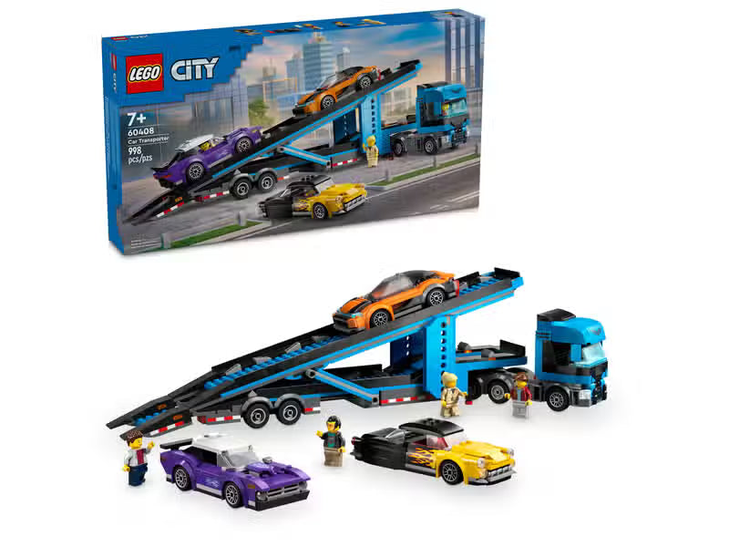 LEGO City Autotransporter und Sportwagen (60408)