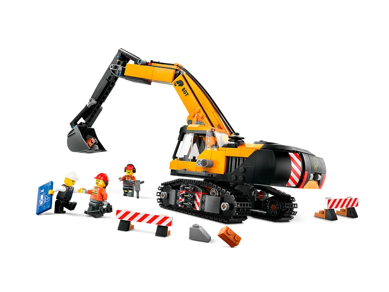 LEGO City Gelber Bagger (60420)
