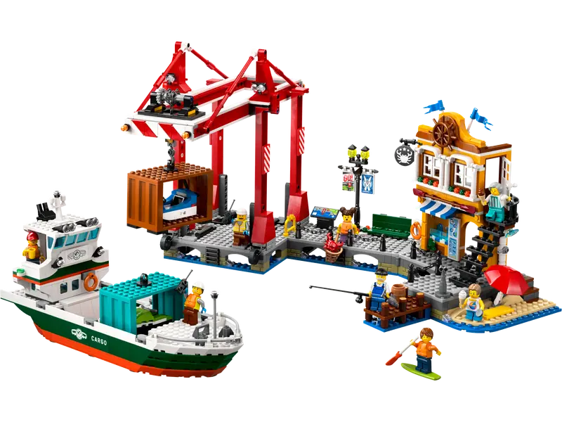 LEGO City Hafen mit Frachtschiff (60422)