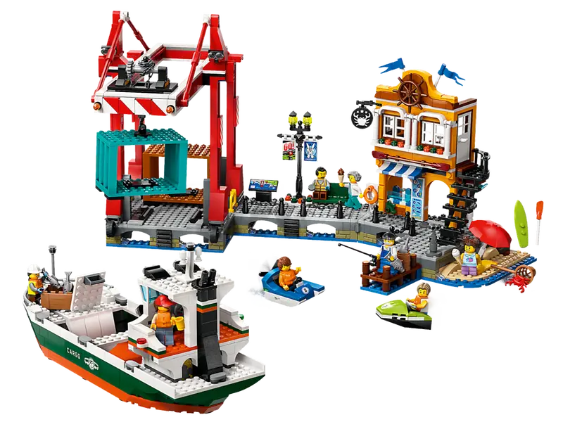 LEGO City Hafen mit Frachtschiff (60422)