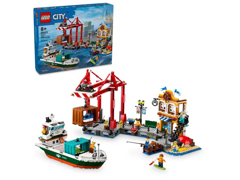 LEGO City Hafen mit Frachtschiff (60422)
