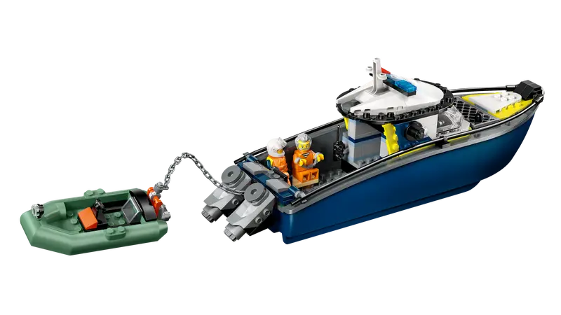 LEGO City Polizei-Schnellboot-Verfolgungsjagd (60456)