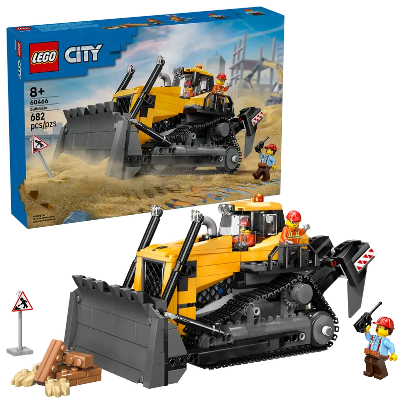 LEGO City Gelber Bulldozer (60466)