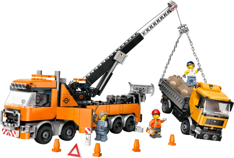 LEGO City Schwerlast-Rettungsabschleppwagen mit Kran