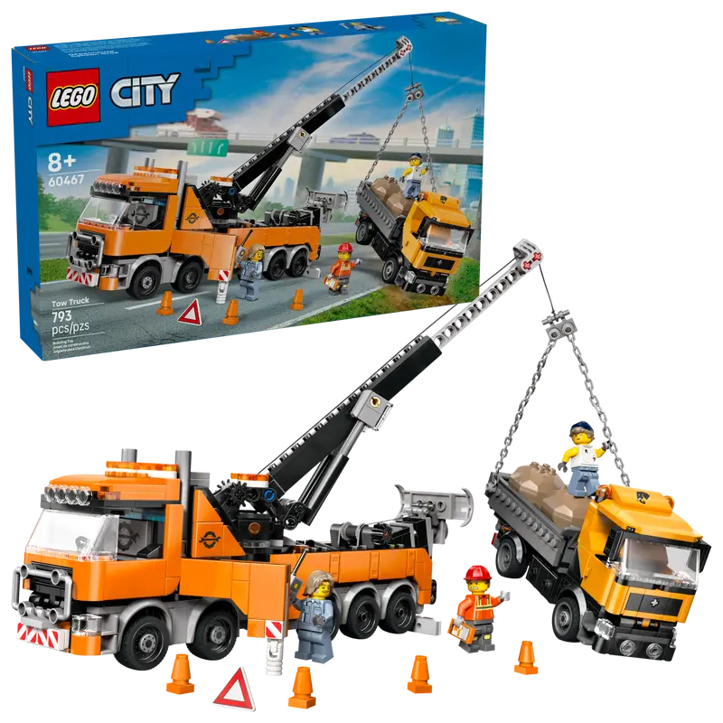 LEGO City Schwerlast-Rettungsabschleppwagen mit Kran