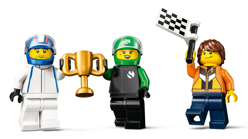 LEGO City F1 Grid mit VCARB und Sauber Racing Cars (60474)